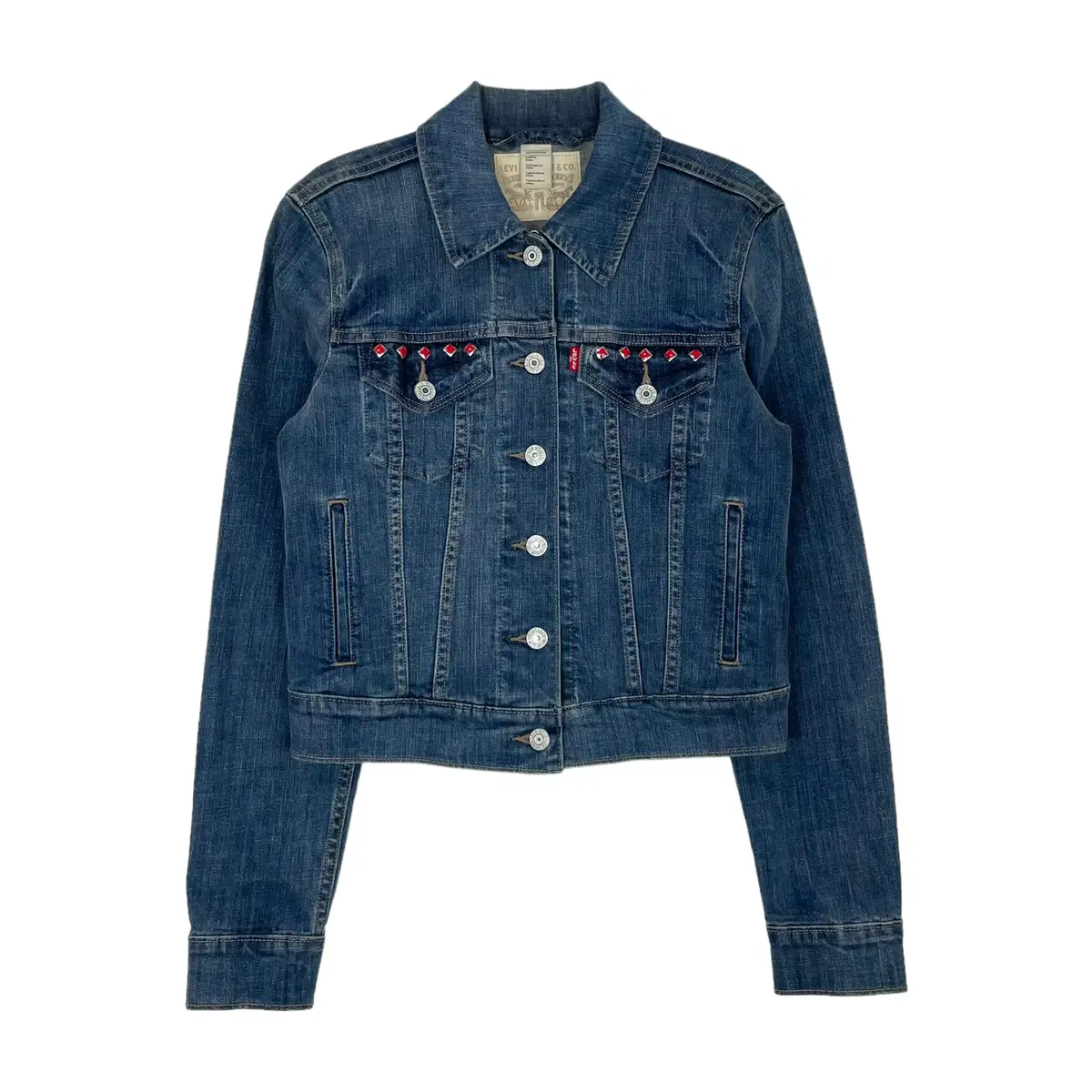 Levi's Denim Jeans Studded Trucker Jacket