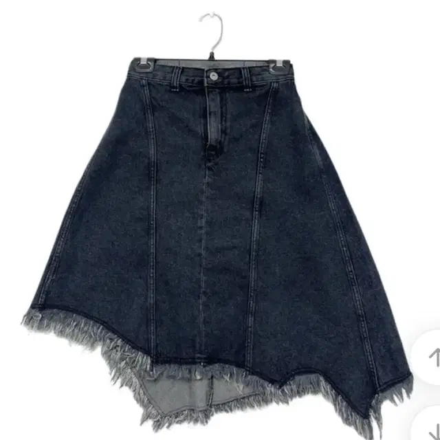 팁씨 언발란스 데님 스커트unbalanced denim skirt