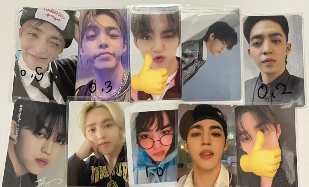 Seventeen Seungchul photocard transfers wts