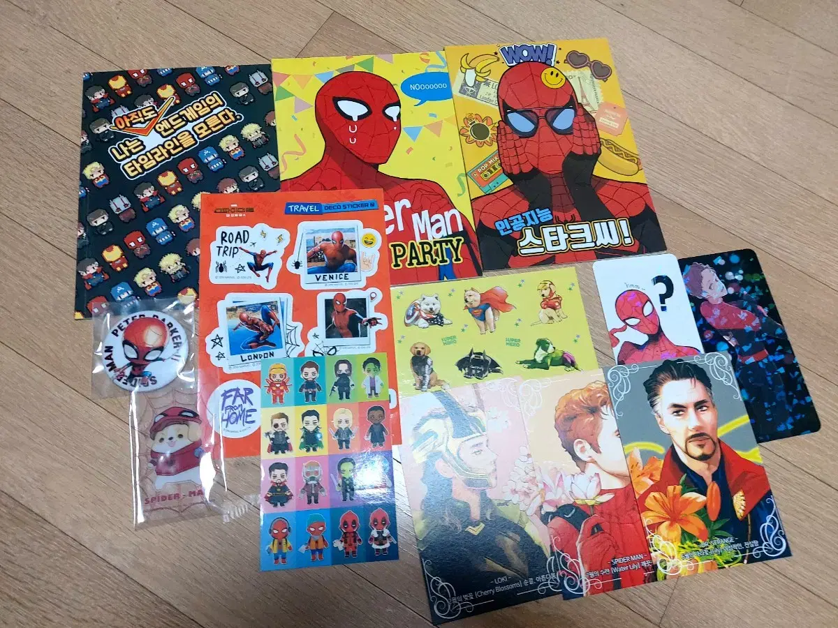 Marvel unofficial goods bulk sells