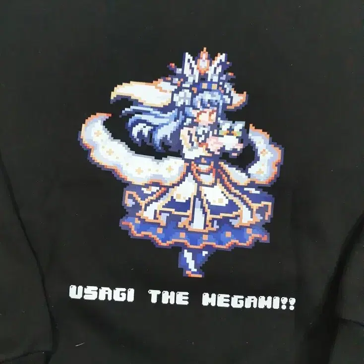 홀로라이브 우사다 페코라 한정판 후드 usagi the megami