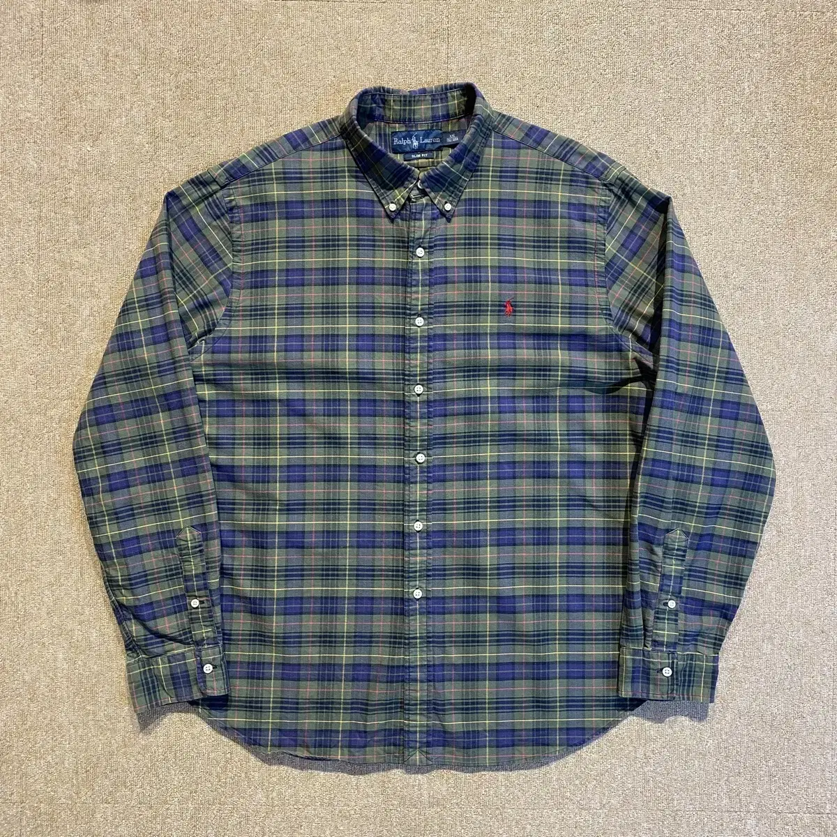 Polo Oxford Cotton Check Shirt