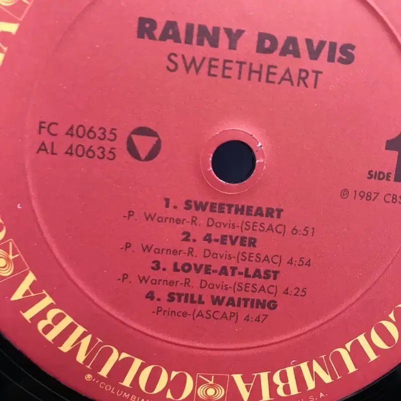 RAINY DAVIS LP / AA2440