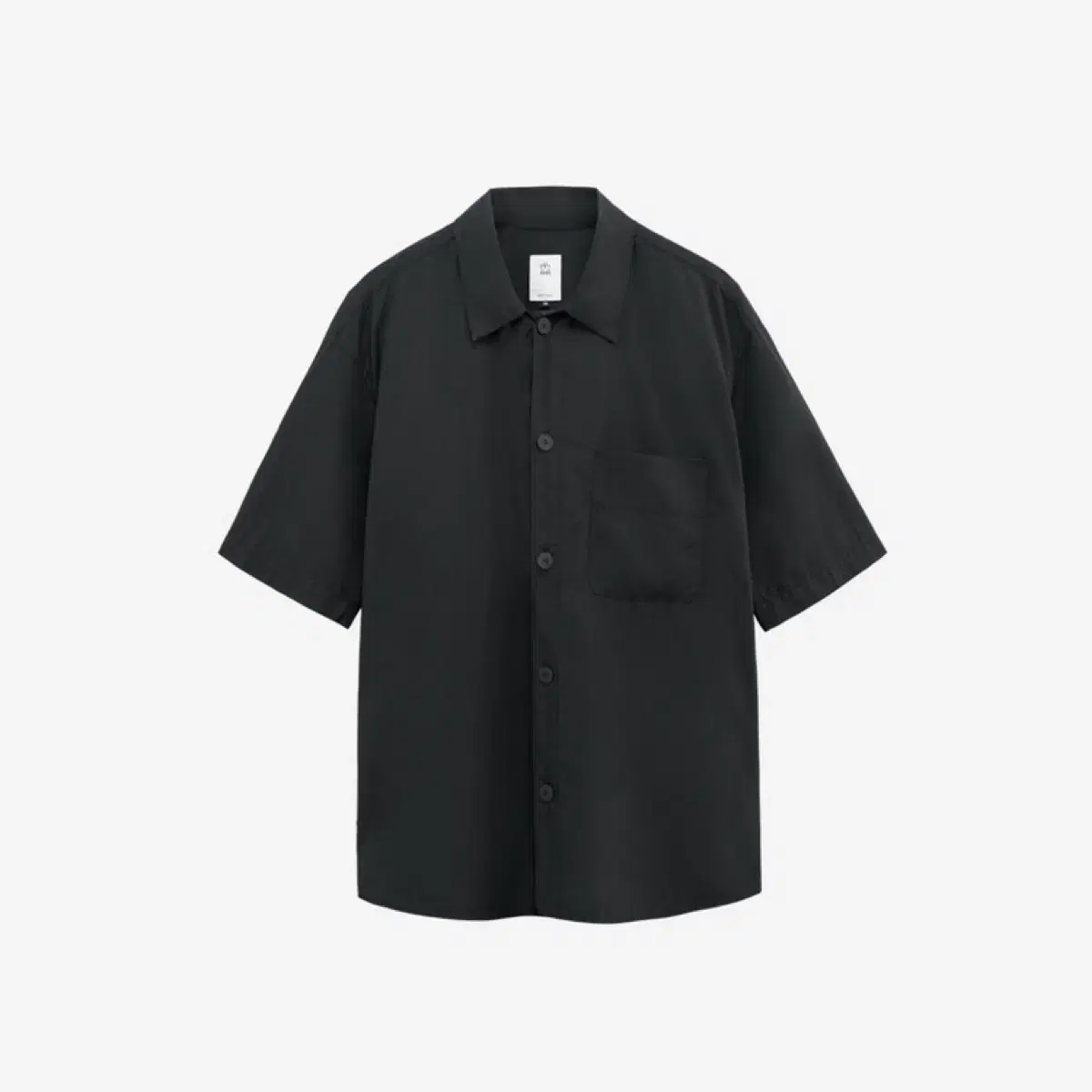 (2) Polyester 1/2 Tenko Shirt Black