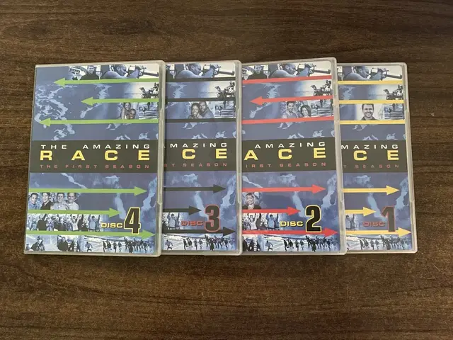 DVD THE AMAZING RACE (4DISK) 미국원어