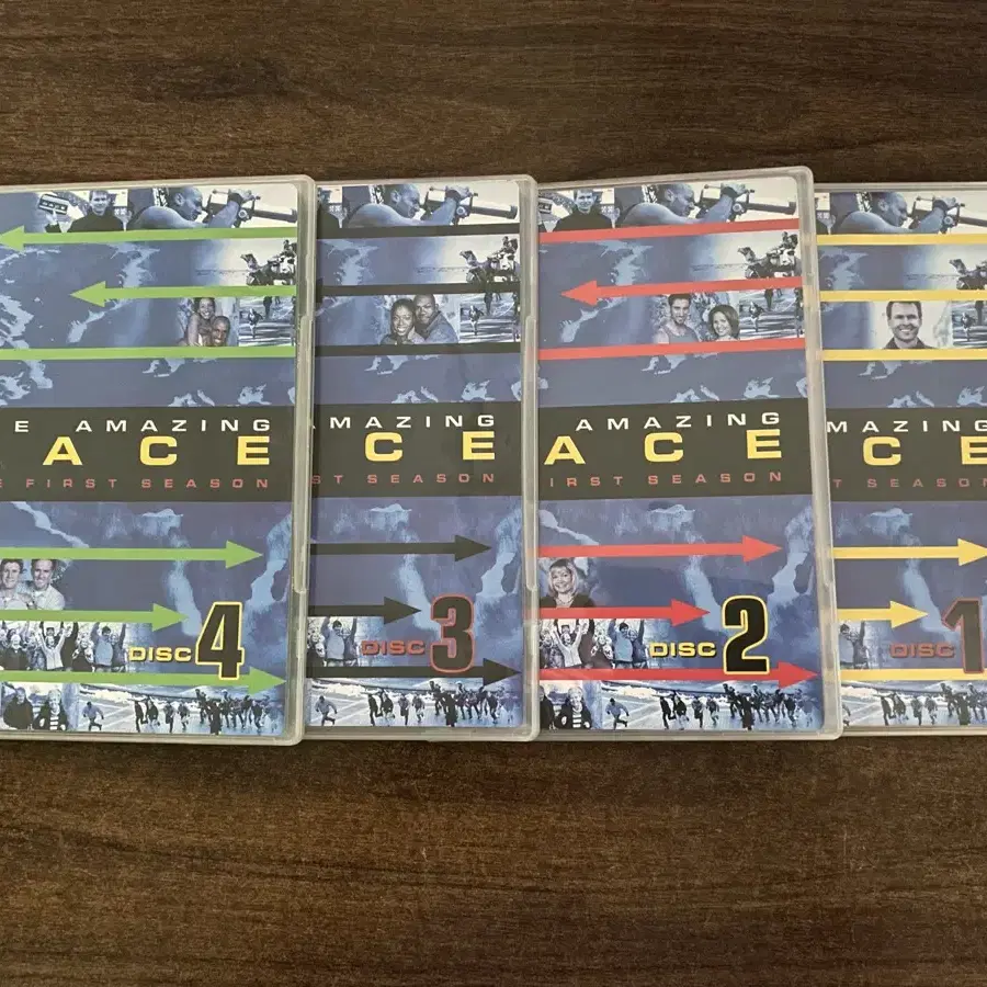 DVD THE AMAZING RACE (4DISK) 미국원어