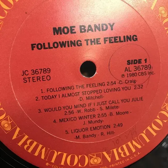 MOE BANDY LP / AA2460