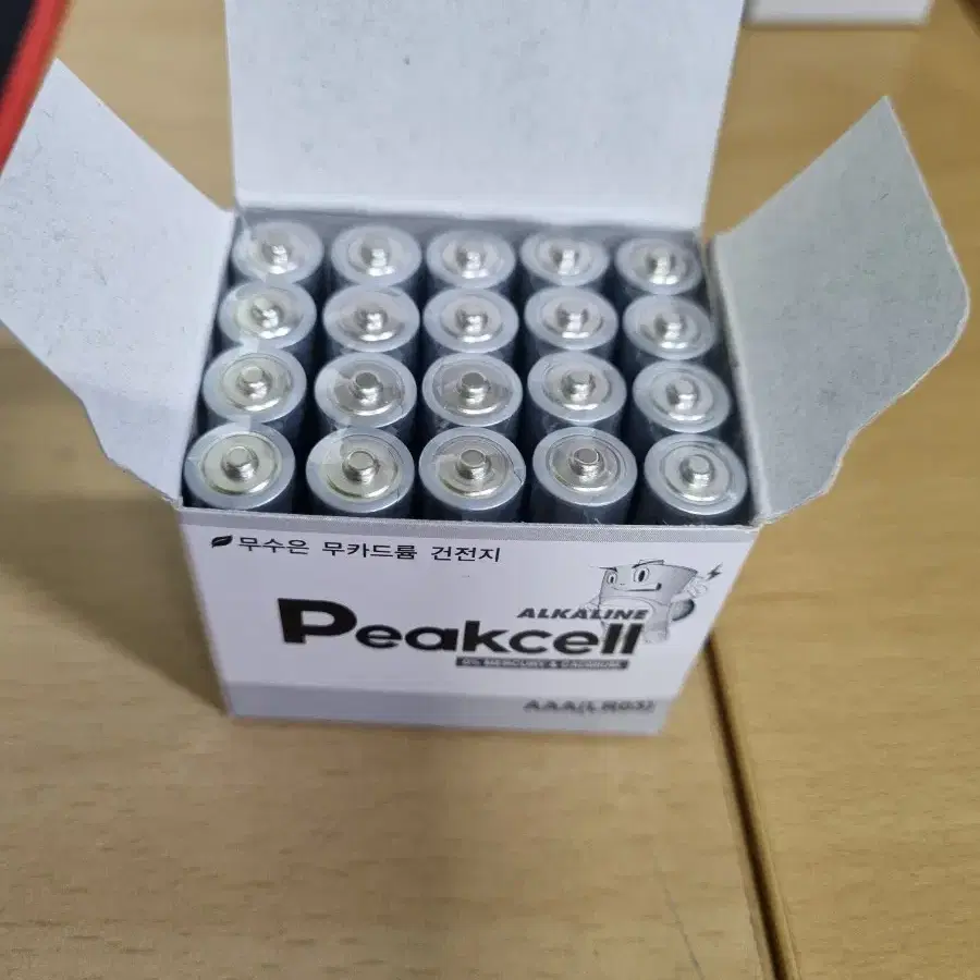 peak cell 알카라인 aaa건전지