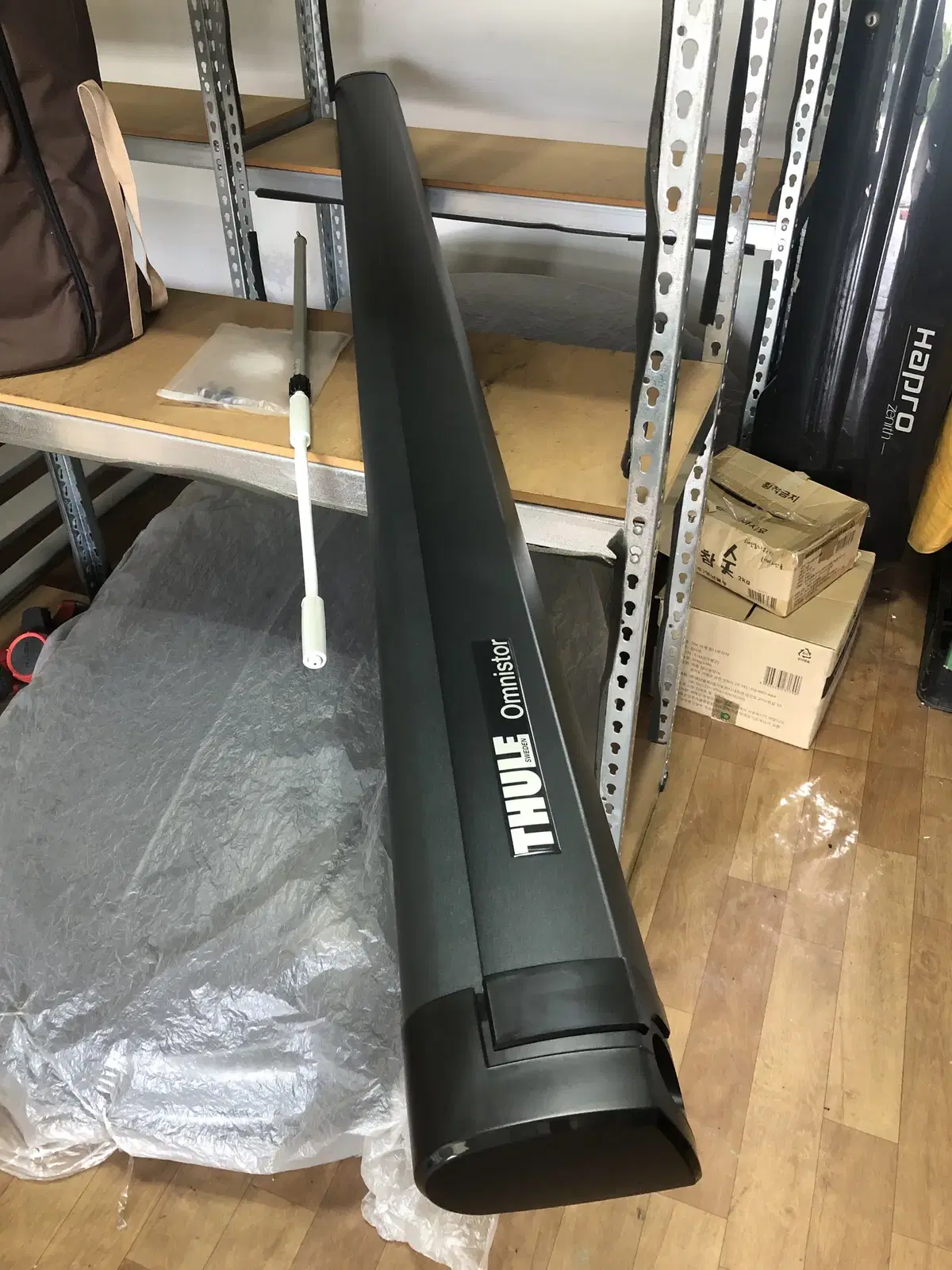 Thule Car Awning Omnister 5200 Black Mystic Gray 2.6 meters AAA Class