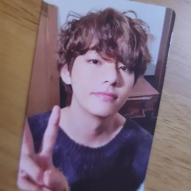 BTS 방탄 데코키트 태형 뷔 랜덤포카 photocard V