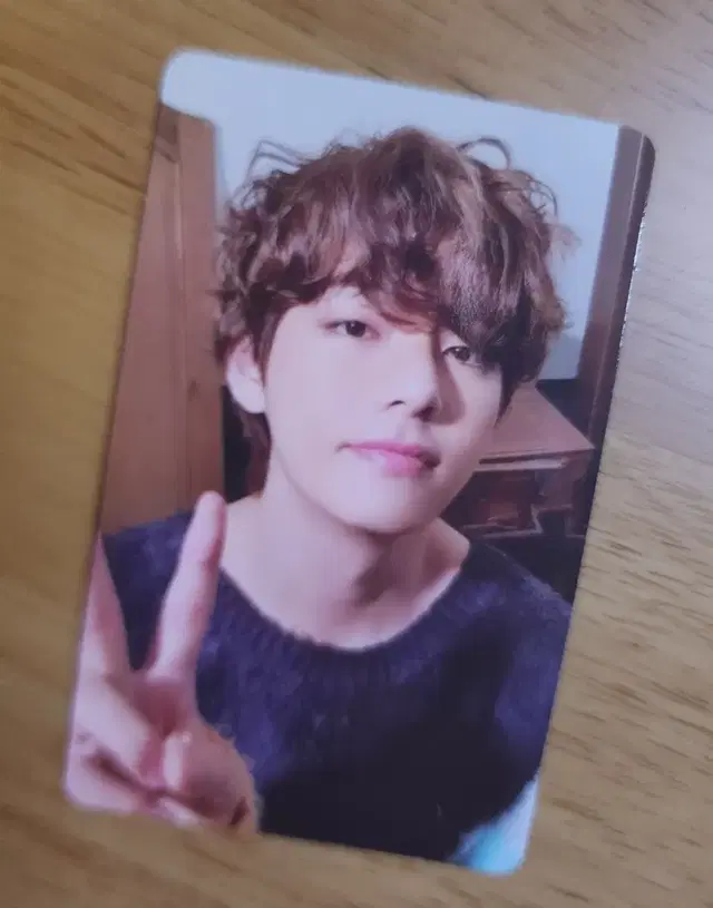 BTS 방탄 데코키트 태형 뷔 랜덤포카 photocard V