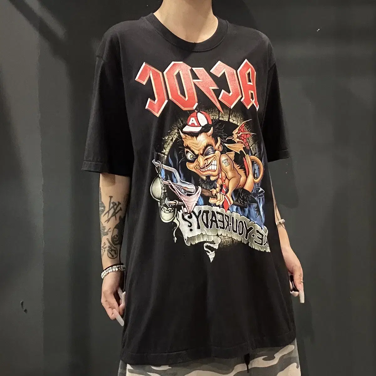 (end) acdc 악마 락티 (L/XL)