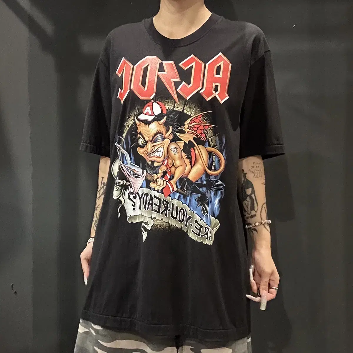 (end) acdc 악마 락티 (L/XL)