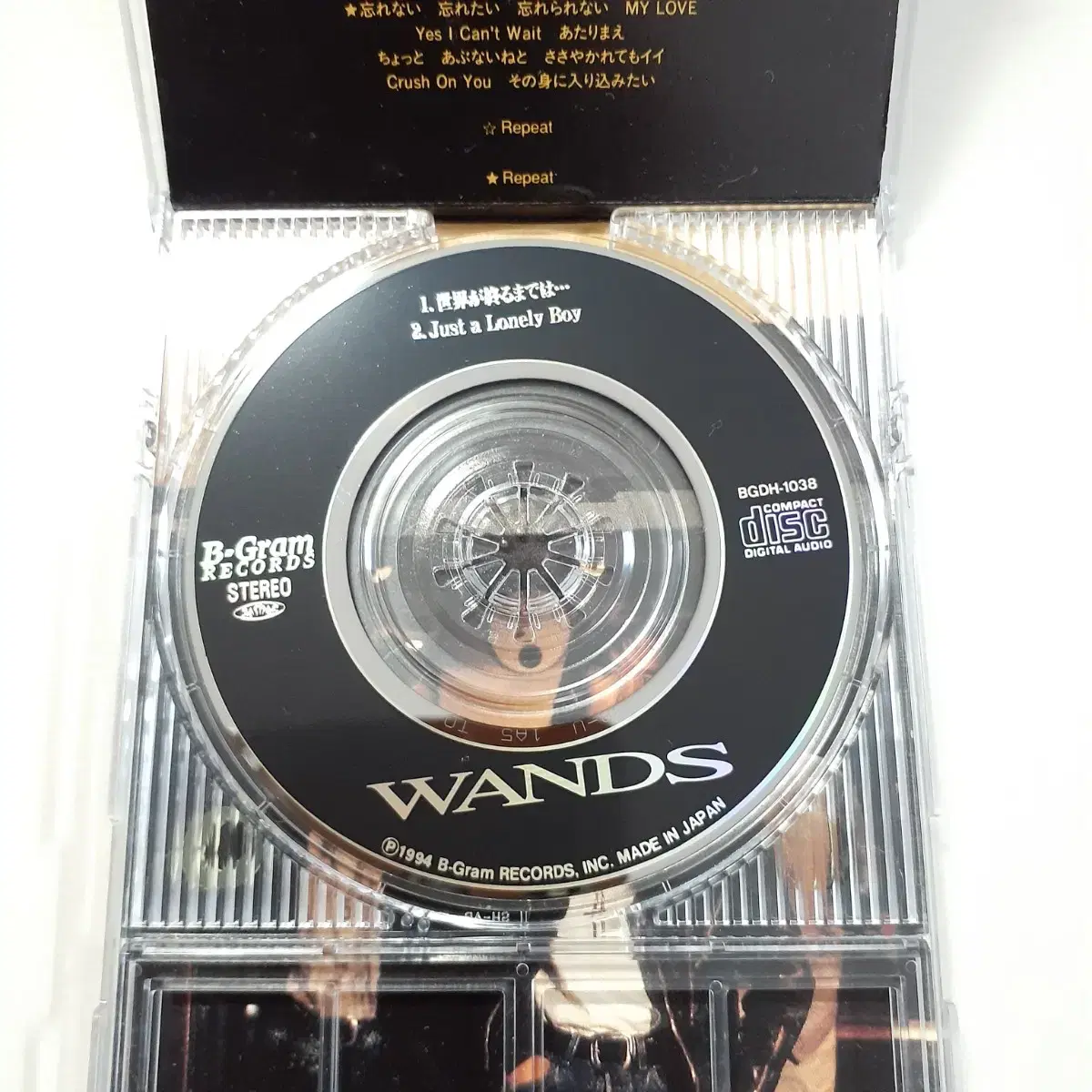 WANDS 세상이 끝날때까지는 8cm 싱글CD 슬램덩크 주제가