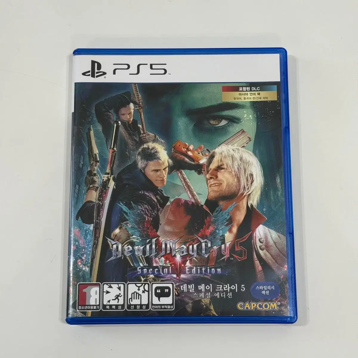 소니PS5 데빌 메이 크라이 5 스페셜에디션  소니 PS4 게임팩