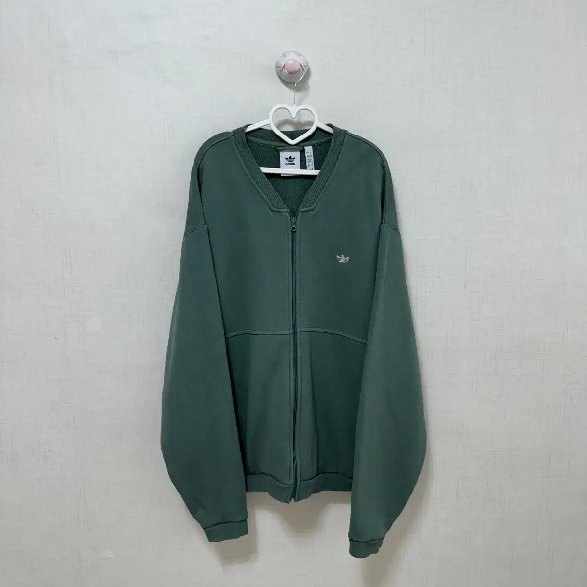 adidas Shmoo Green Cardigan Big Size Cotton Jersey XL