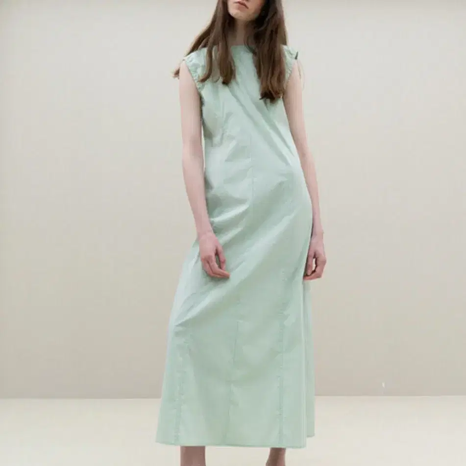 르 Le cotton slim onepiece 코튼 슬림원피스 -mint