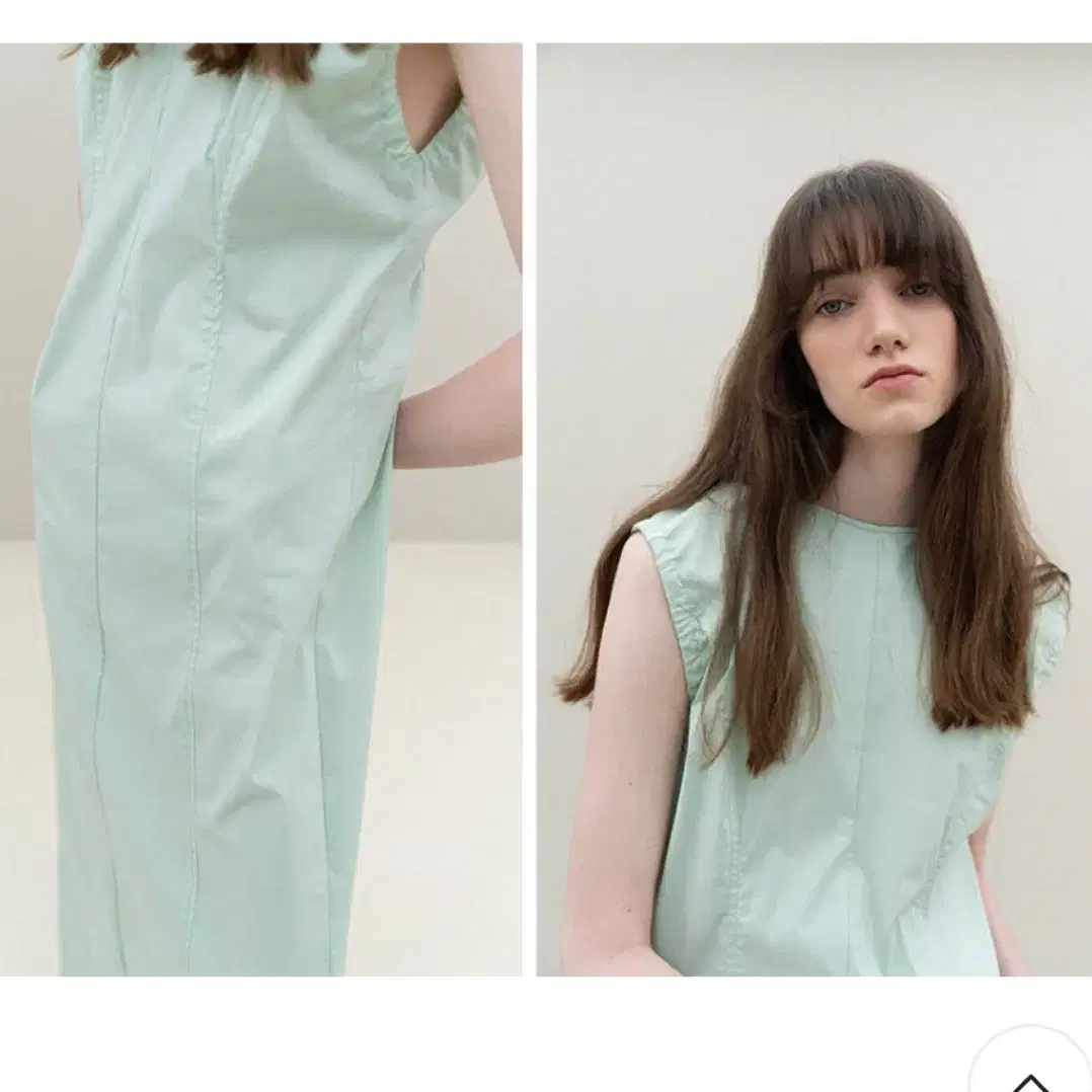 르 Le cotton slim onepiece 코튼 슬림원피스 -mint