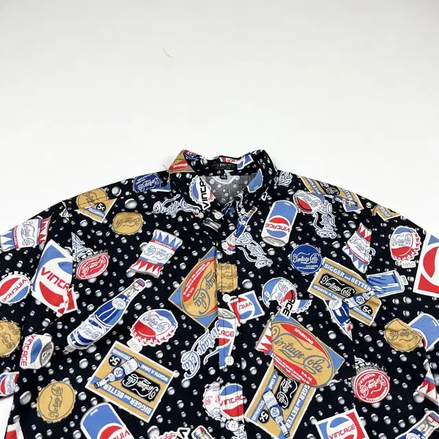 (2XL) VTG 빈티지 그래픽 하와이안 반팔셔츠