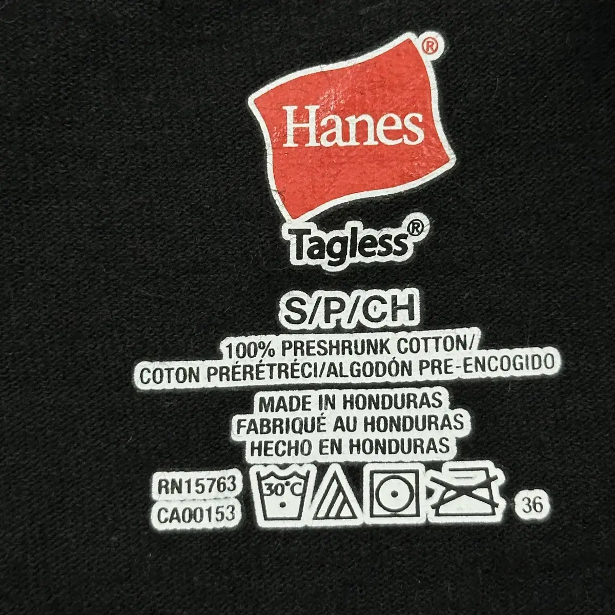 (S) Hanes 헤인즈 빈티지 프린팅 반팔티