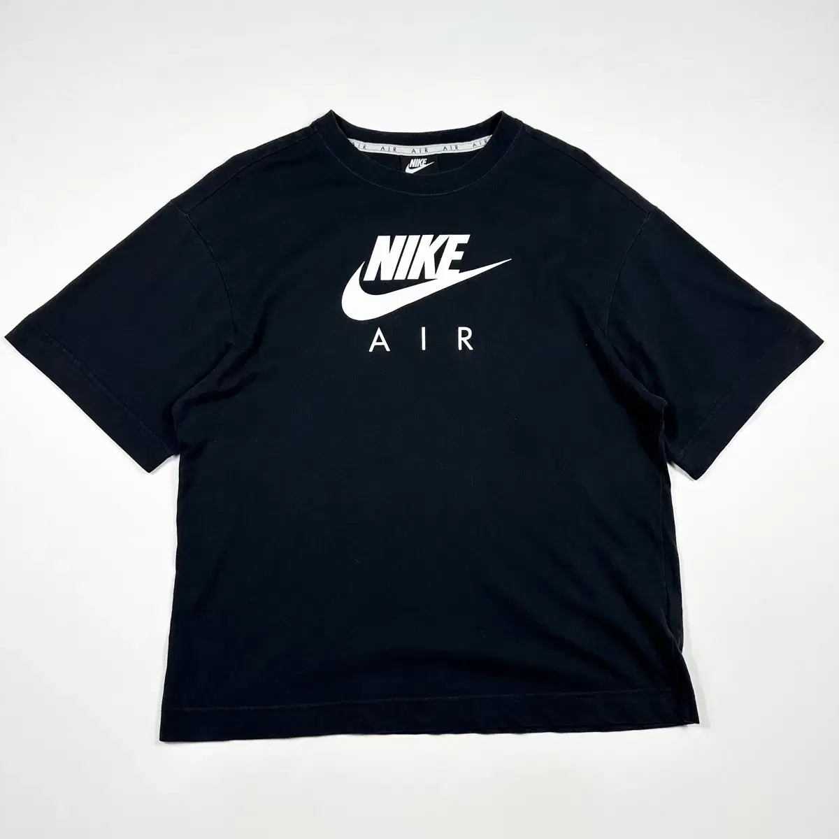 (M) Nike Air Big Logo Loose Fit Vahn Tee Black