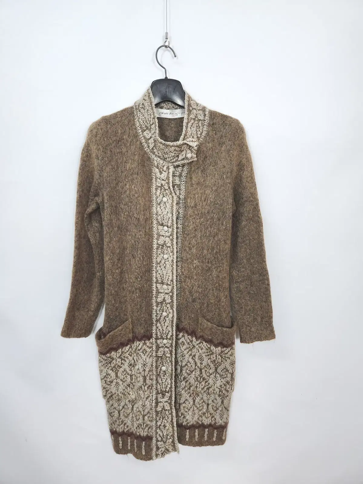 (95) Objet Women's Knit Long Cardigan