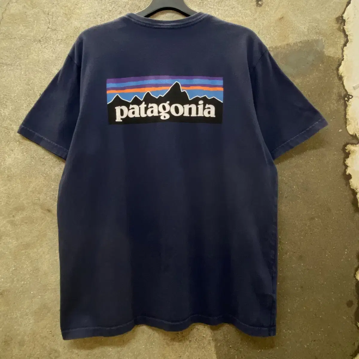 00s Made in USA Patagonia Big Logo Vahn Short Sleeve Tee