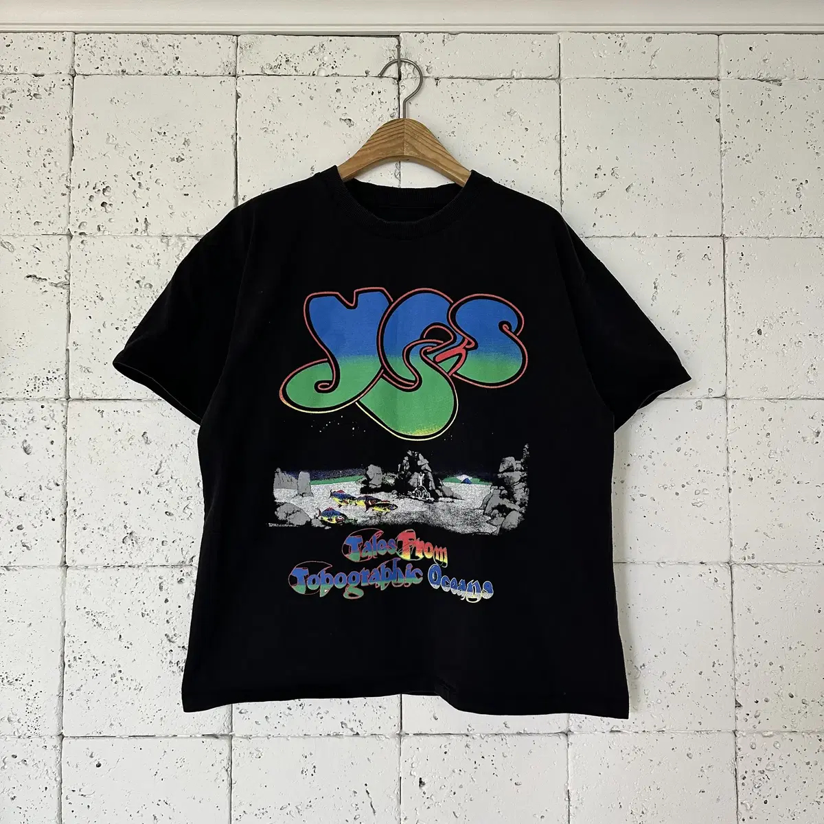 S yes 1991 union world tour 반팔티