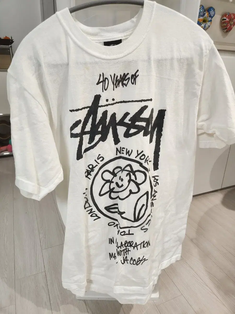 Stussy mark jacobs t-shirt