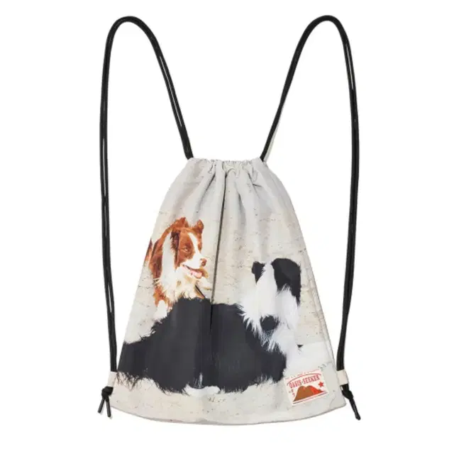 kijun drawstring bag dog print