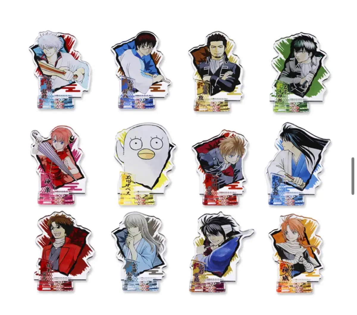 Gintama Shueisha Jump acrylic stand Isao Gondo Unsealed