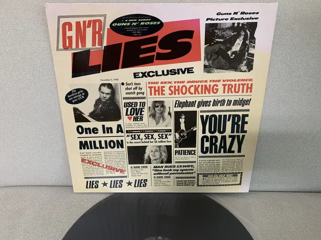 [ROCK] Guns N' Roses - G N' R Lies LP