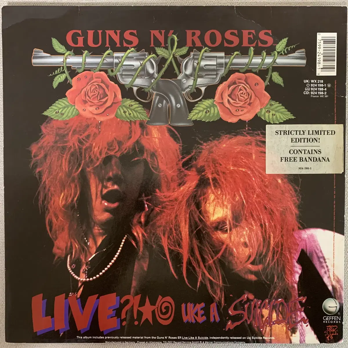 [ROCK] Guns N' Roses - G N' R Lies LP