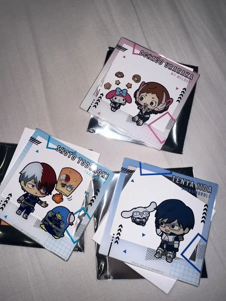 MyHeroAcademia Hiroaka Sanrio Collaborative Trading acrylic kard Bulk