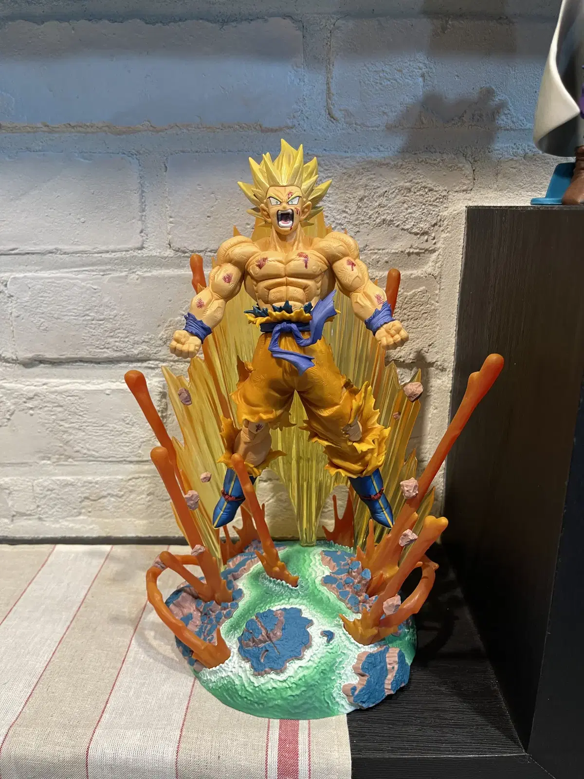 Dragon Ball Atsuro Honweb Limited Super Fighting Super Saiyan Son Goku Figure Boxo