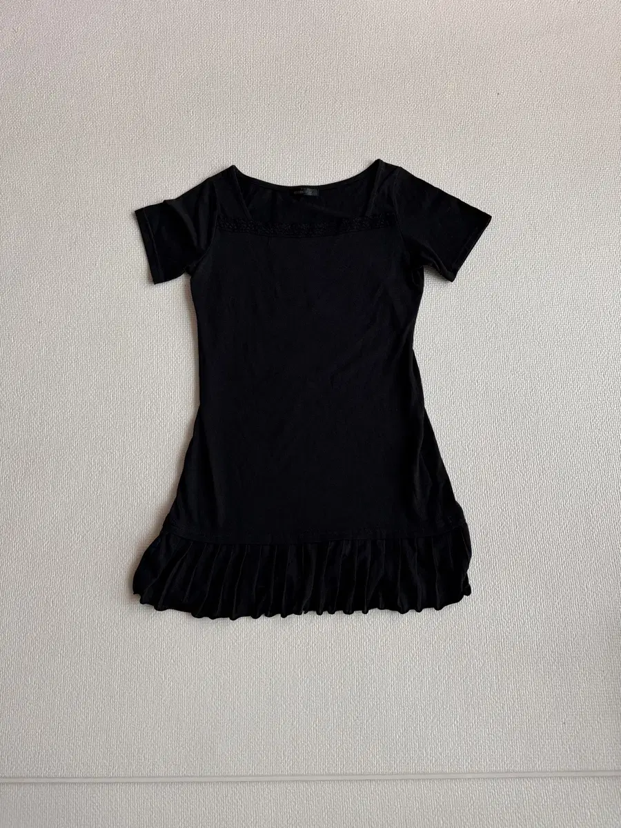 Givenchy Vintage Square Neck Pleated Detail Top