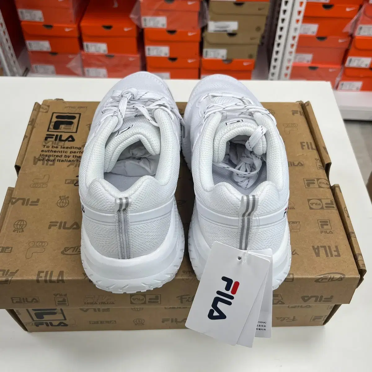 [245] FILA 휠라 RGB 퓨즈 운동화 1RM01259D-100