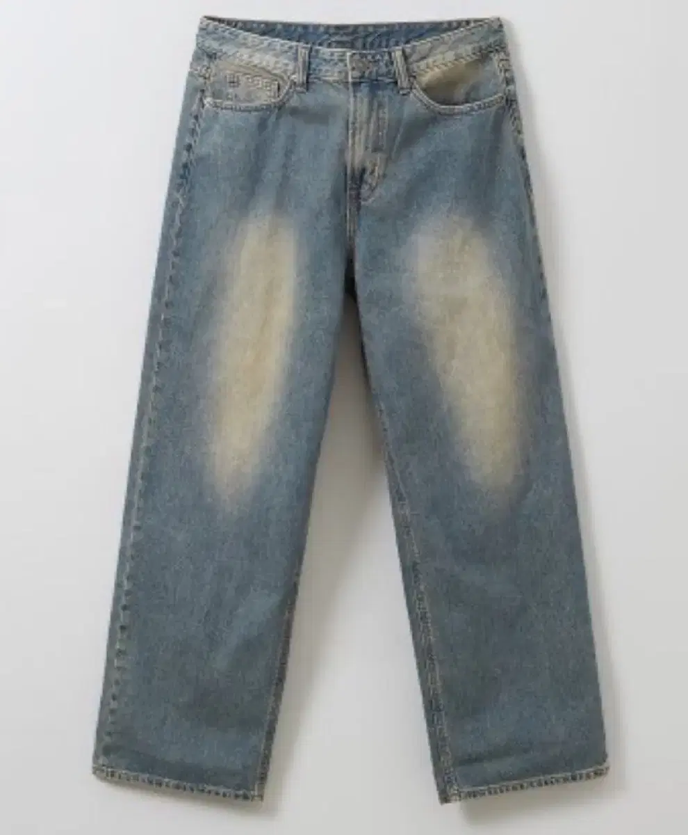 Spao Vintage Wide-legged Jeans in Vintage Indigo