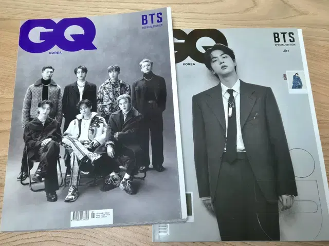 지큐 GQ BTS 잡지 (2022.01)