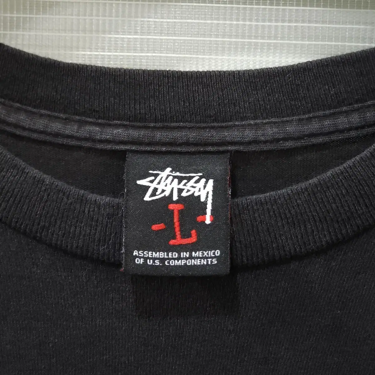 2009 STUSSY x GHOST 아카이브 반팔티- L