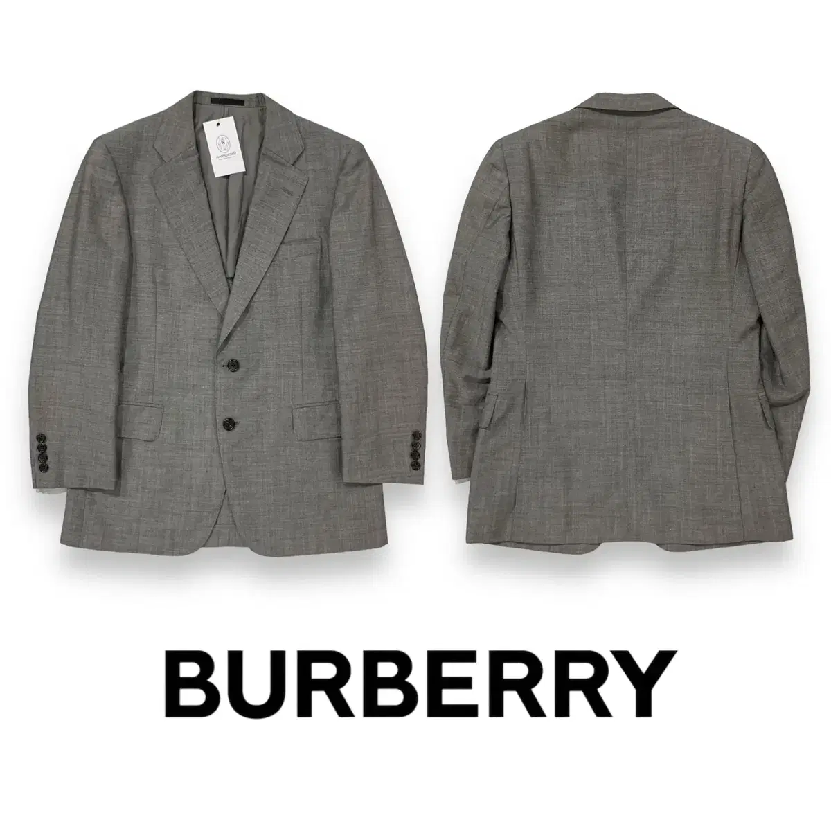 Burberry Plaid Blazer