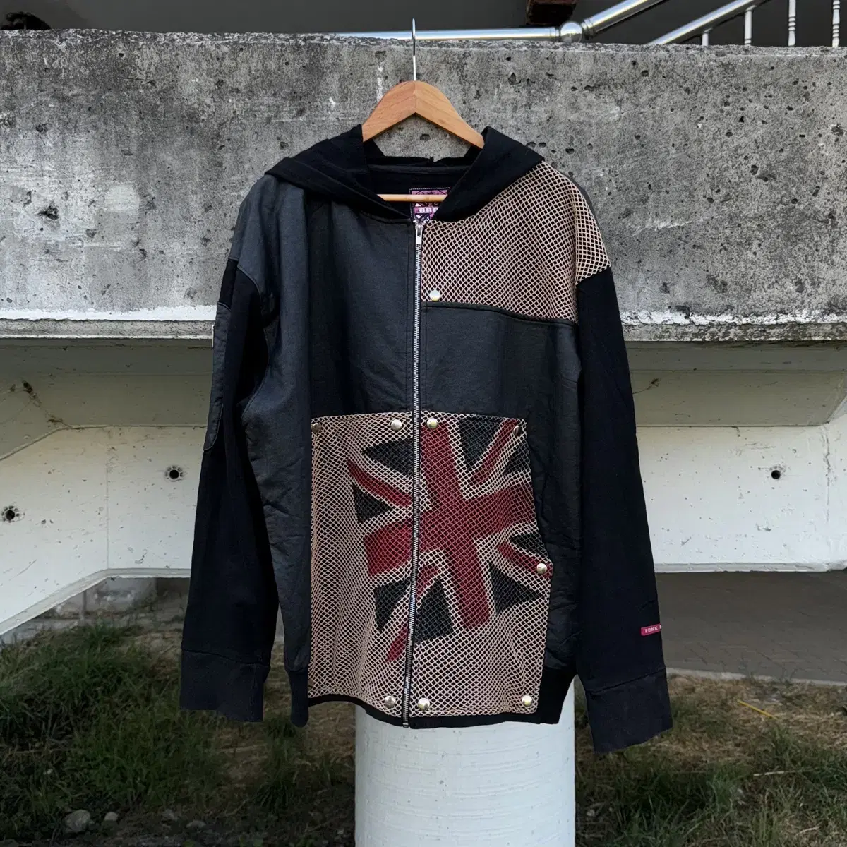 JPN BART Union Jack Hooded Zip Up 3L