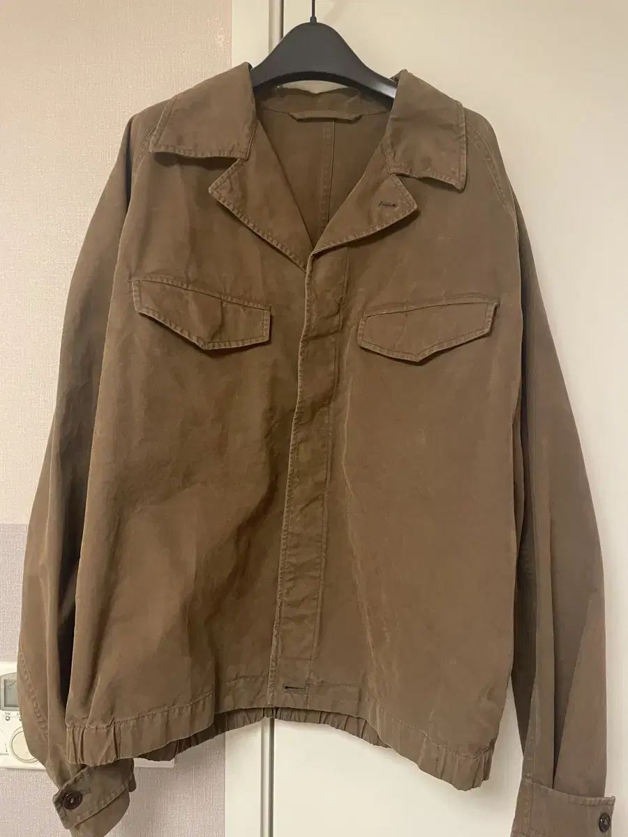 Lemaire Field Overshirt Size 50 Havana