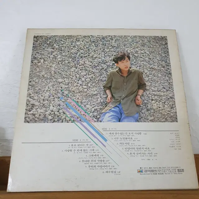 변진섭1집 LP  1988