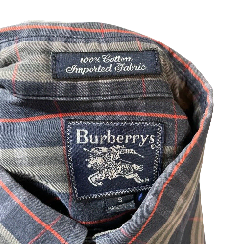 Burberry (Made in Usa) [L~XL] 버버리 반팔체크셔츠