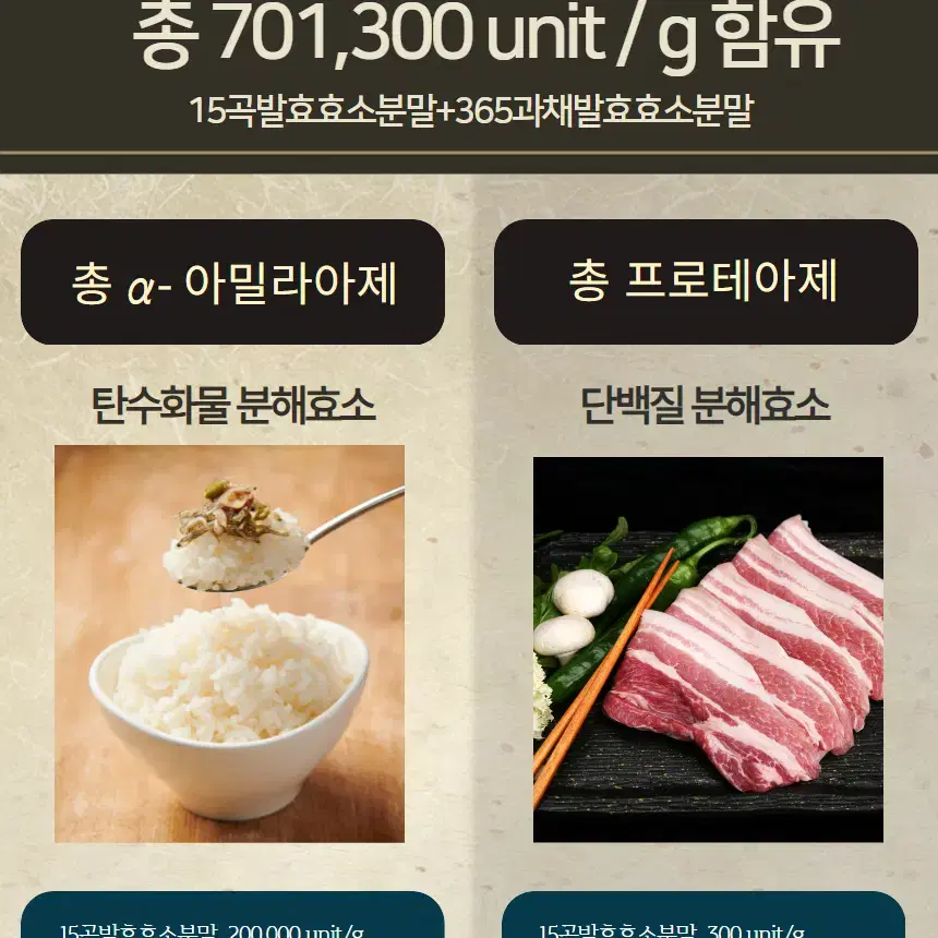 프리미엄 호라산밀 발효 곡물효소정 3통 6개월분 HACCP