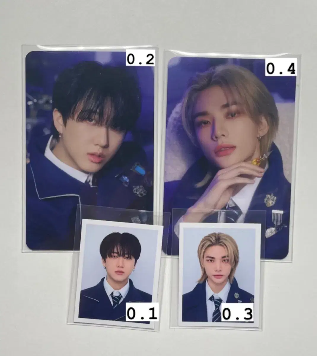 Skz Magic School Boxtape photocard Bacteria Proof Photo hyunjin Changbin