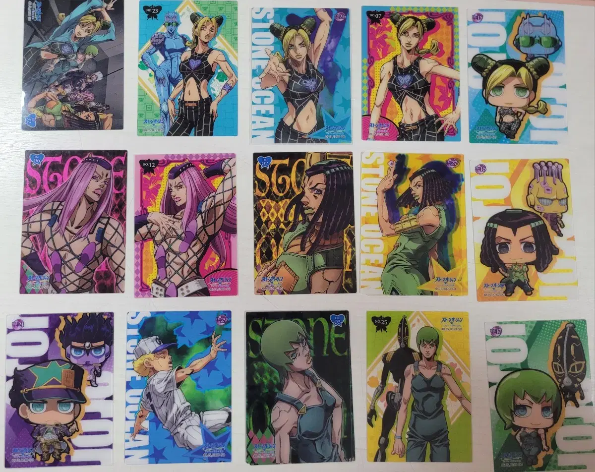 JoJo Part 6 Stone Ocean Clear Kard Tributary Jorin Hermes Pupa Annasui Mu