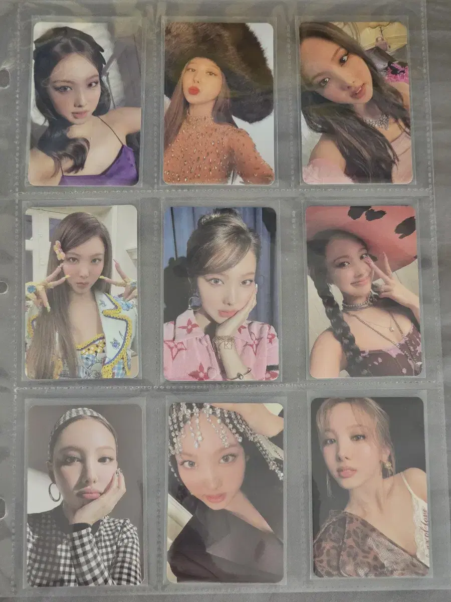 Twice nayeon pop photocard set