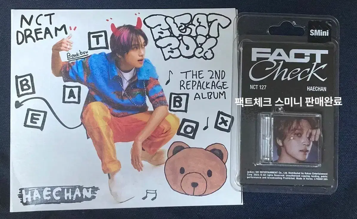 Haechan Unsealed Album (Beatbox Digipack)